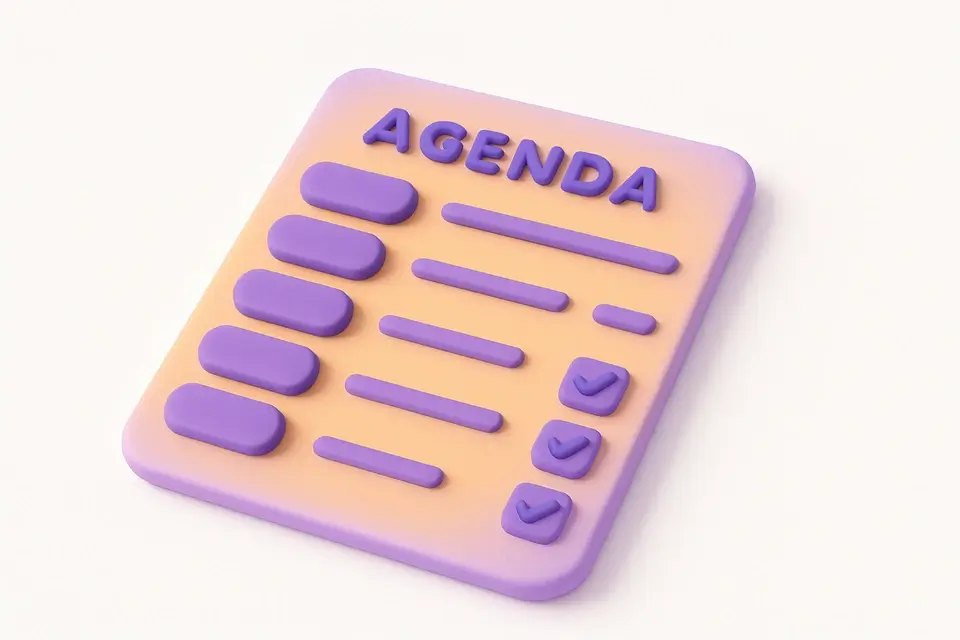 Meeting Agenda Template - free online tool