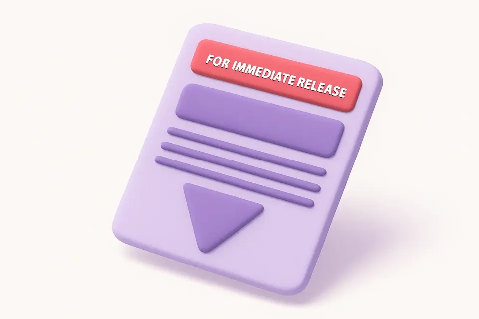 Press Release Template - free online tool